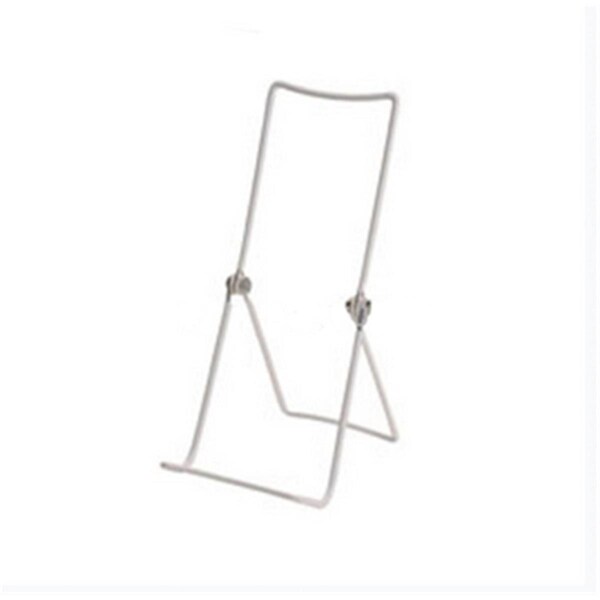 Amko 3.75 x 9.25 in. Acrylic Easel, White EASEL-4 - main